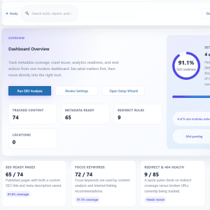 WPMazic SEO Dashboard