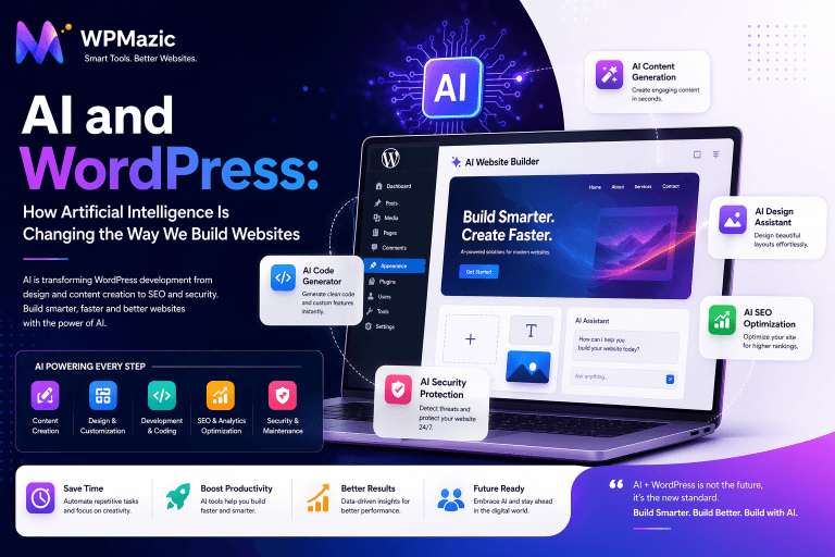 AI and WordPress: How Artificial Intelligence Is Changing the Way We Build Websites?
