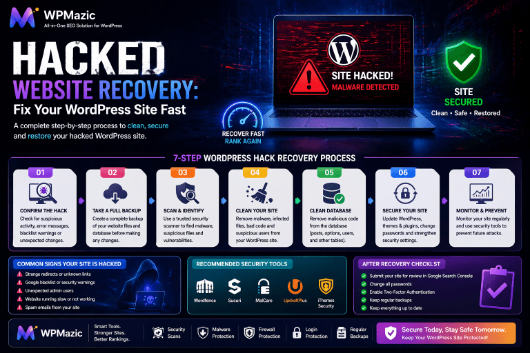 Hacked Website Recovery, How to Fix Your WordPress Site Fast?