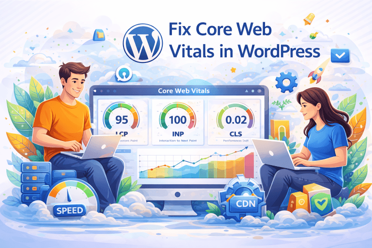 How to Fix Core Web Vitals in WordPress?