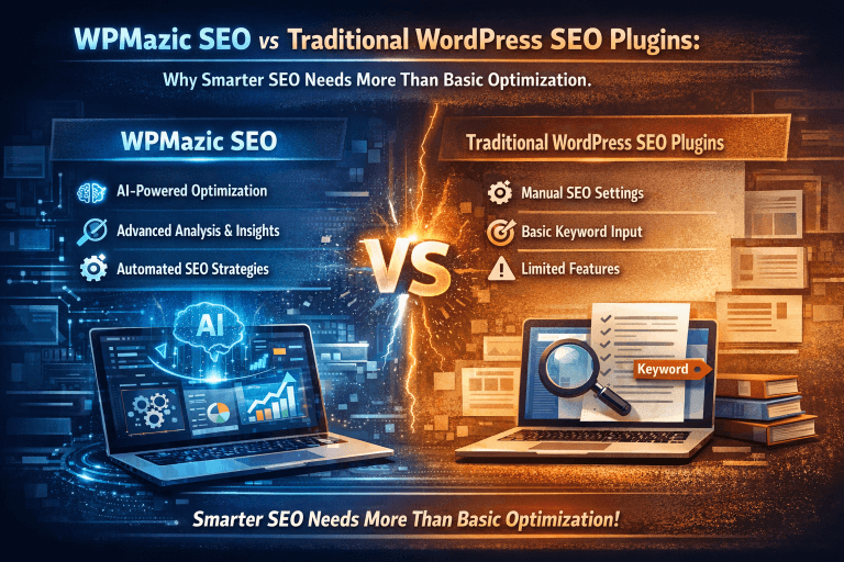 WPMazic SEO vs Traditional WordPress SEO Plugins: Why Smarter SEO Needs More Than Basic Optimization