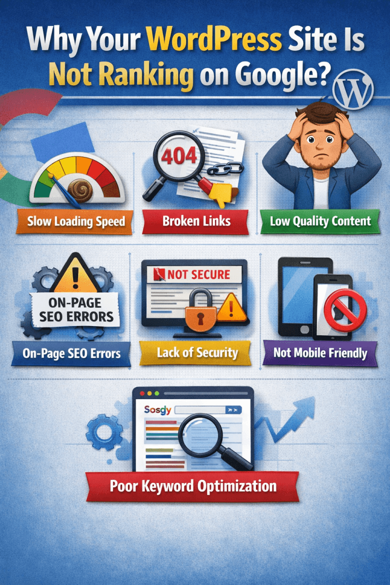 Why Your WordPress Site Is Not Ranking on Google