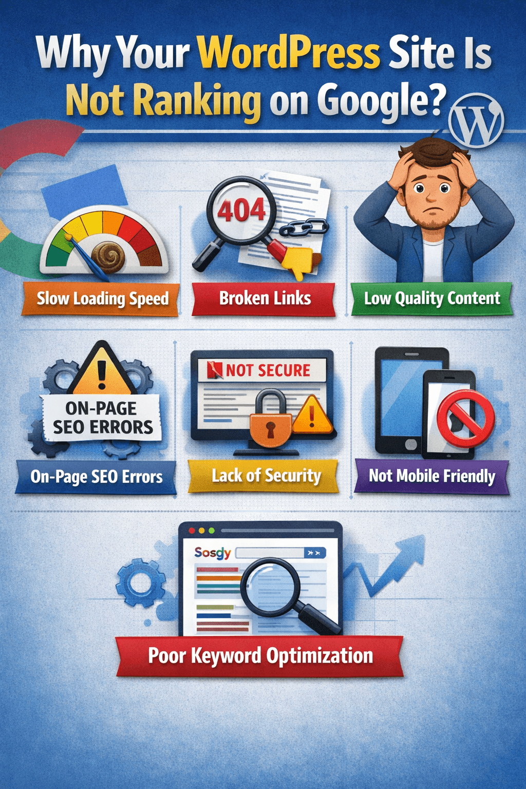 Why Your WordPress Site Is Not Ranking on Google