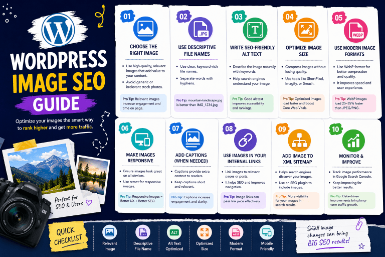 WordPress Image SEO: Complete Guide to Optimize Images for Search