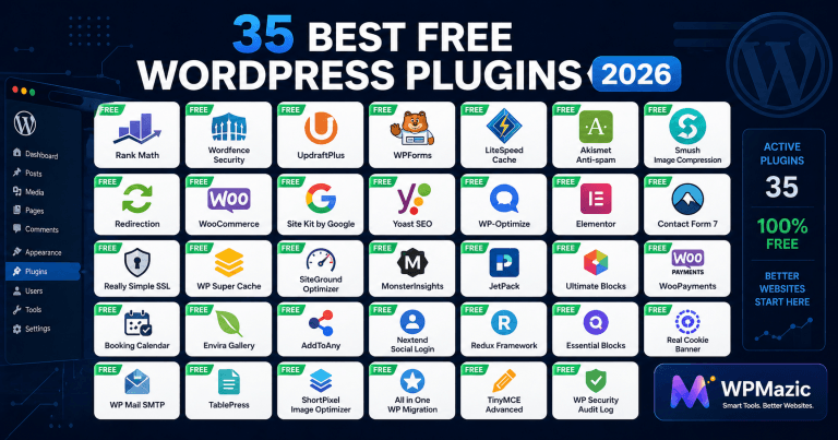 Best Free WordPress Plugins for 2026