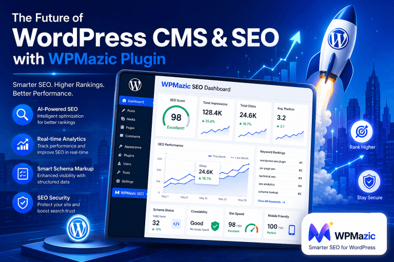 The Future of WordPress CMS and How to Supercharge Your SEO Using WPMazic SEO Plugin