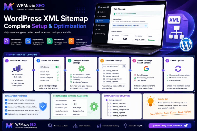 WordPress XML Sitemap: Complete Setup and Optimization
