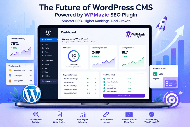 The Future of WordPress CMS & How WPMazic SEO Plugin Supercharges Your Rankings